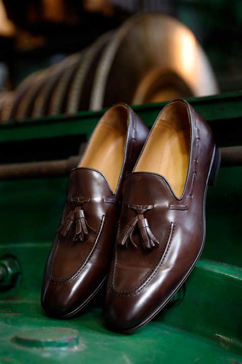 brown loafers with tassels prada mens|brown designer loafers men.